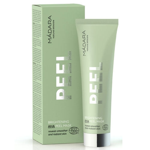 Strahlende Peelingmaske mit Bio-AHAs, Quitte und Holunderbeere – 60 ml – Mádara