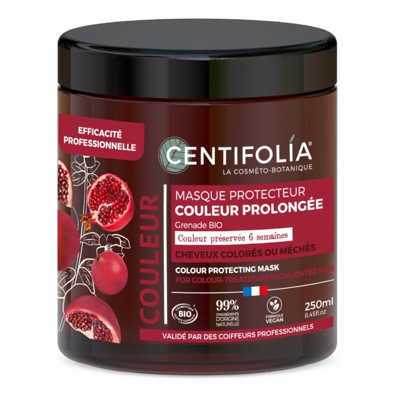 Bio-Farbschutzmaske mit Granatapfel – 250 ml – Centifolia