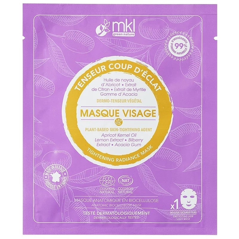 Aprikosen-Gesichtsmaske für Straffung und natürliche Ausstrahlung – MKL Green Nature