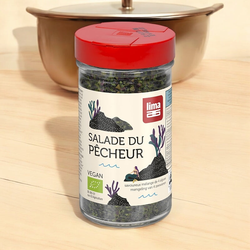 Bio-Algenmischung aus 4 Sorten – Fischersalat – 40 g – Lima