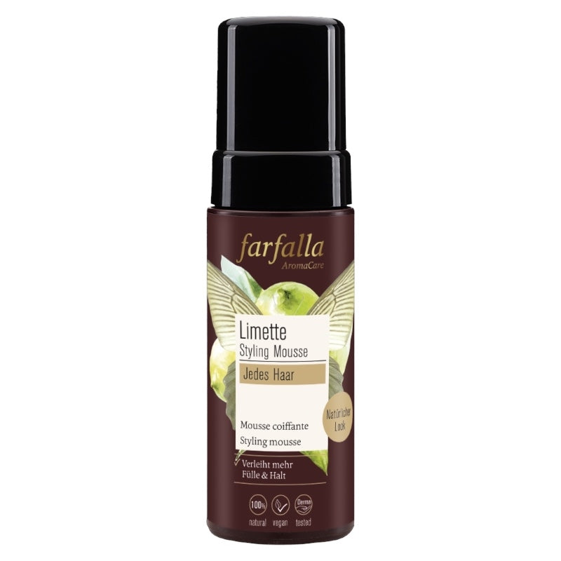 Zartes Bio-Limetten-Styling-Mousse – 150 ml – Farfalla