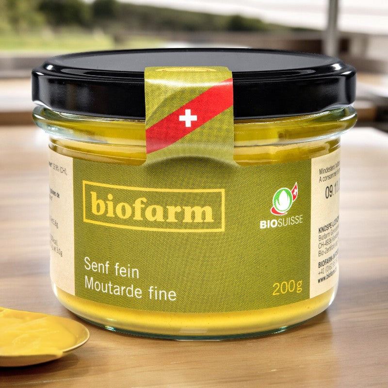 Bio-Schweizer Feinsenf – 200 g – Biofarm