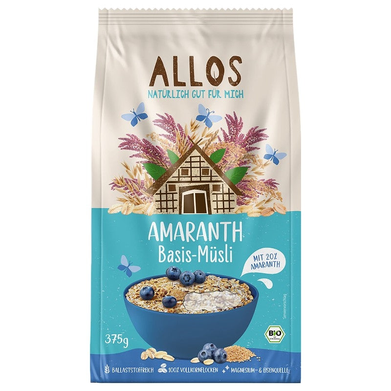 Bio-Amaranth-Müsli – 375 g – Allos