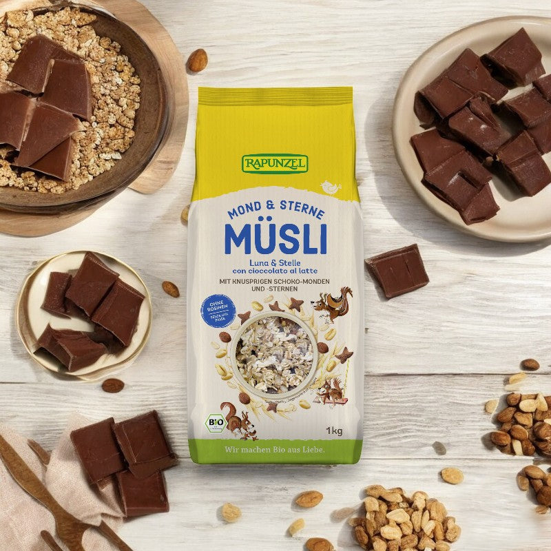 Müesli aux étoiles & lunes BIO - 1kg - Rapunzel
