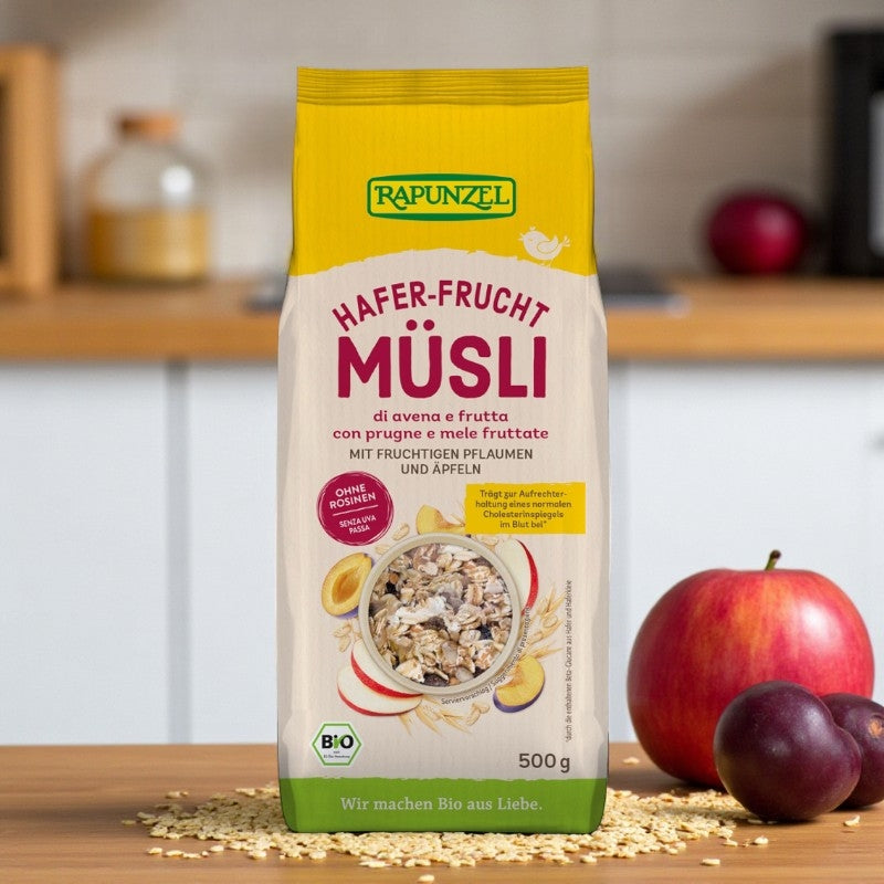 Müesli aux fruits et à l'avoine BIO - 500g - Rapunzel