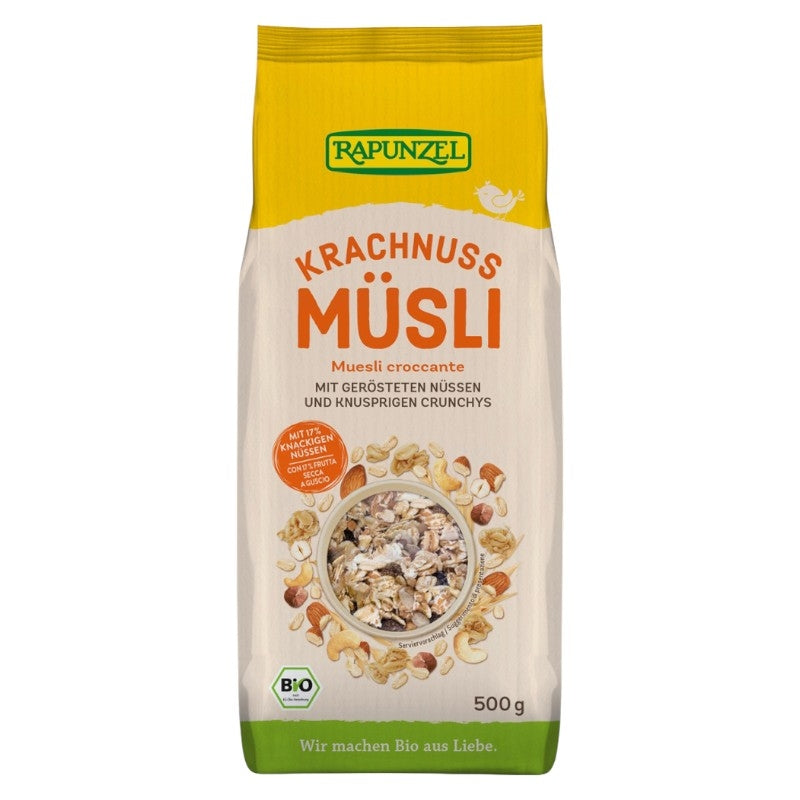 Müesli aux noix croquantes BIO - 500g - Rapunzel