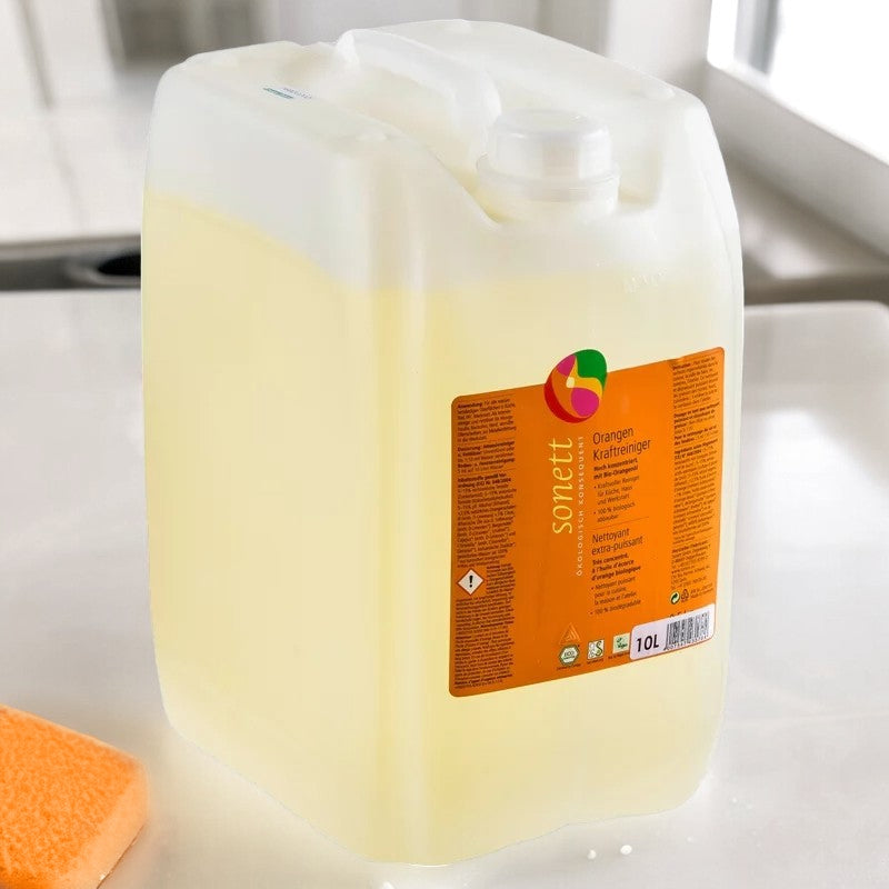 Nettoyant extra-puissant orange ECO - 10l - Sonett