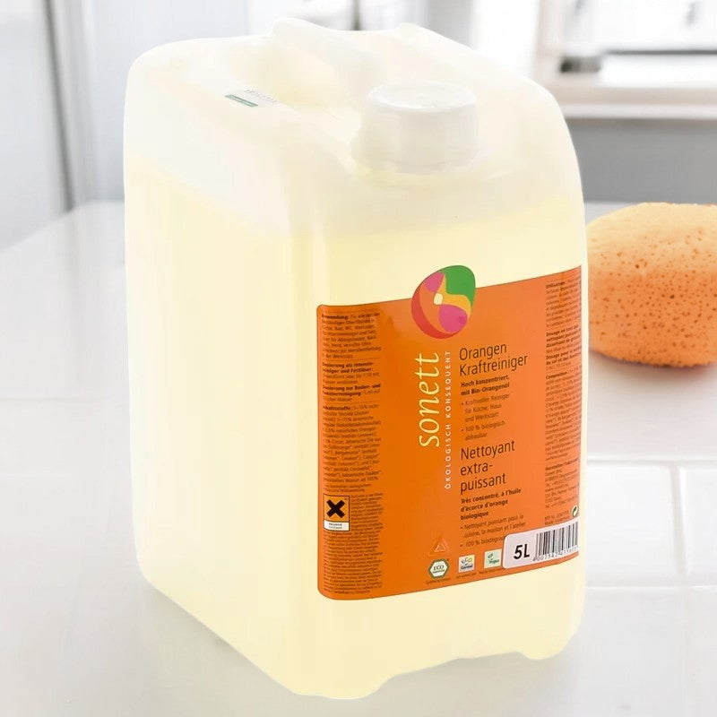Nettoyant extra-puissant orange ECO - 5l - Sonett