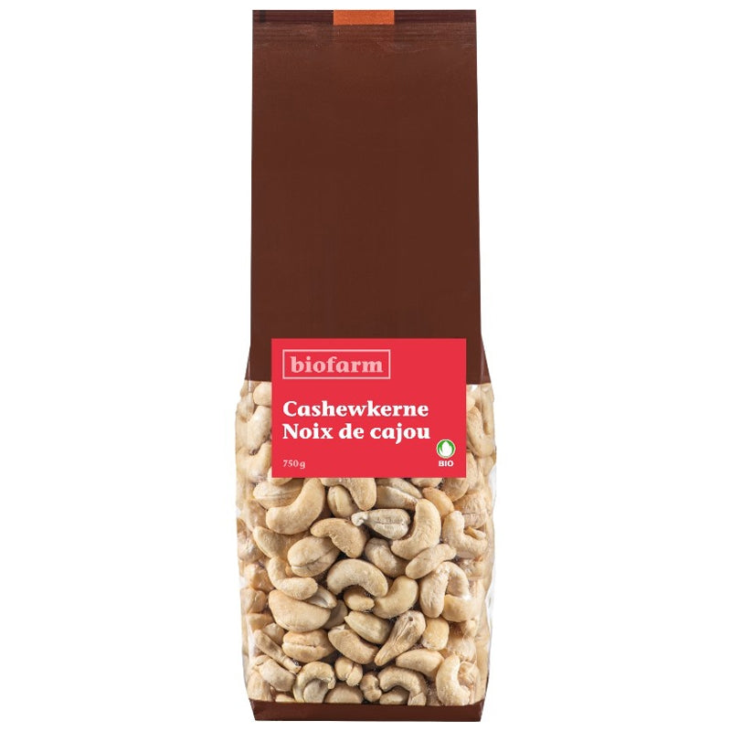 Bio-Cashewnüsse – 750 g – Biofarm