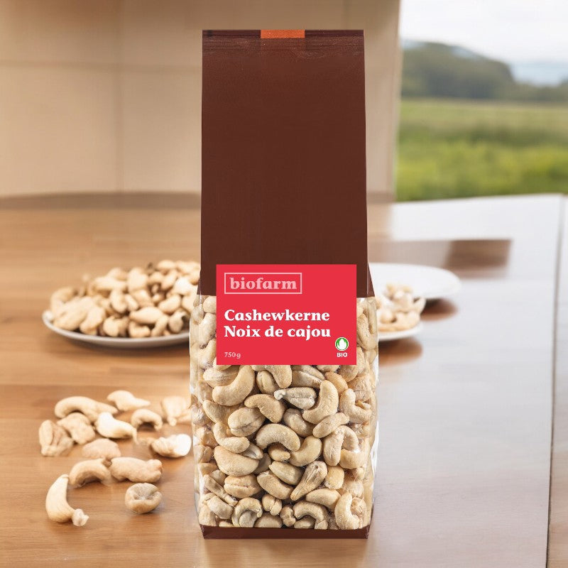 Bio-Cashewnüsse – 750 g – Biofarm