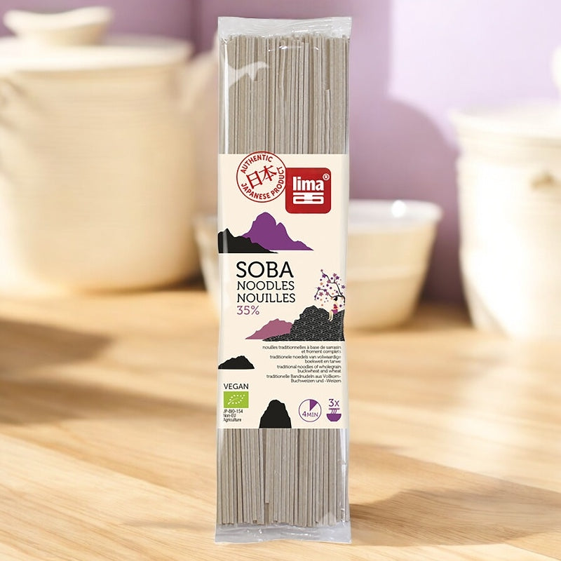 Nouilles au blé & sarrasin BIO - Soba - 250g - Lima