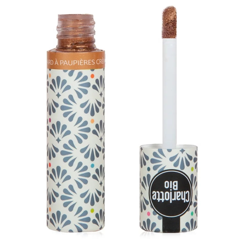 Ombre à paupières liquide nacrée cuivre BIO - 6.5g - Charlotte Bio