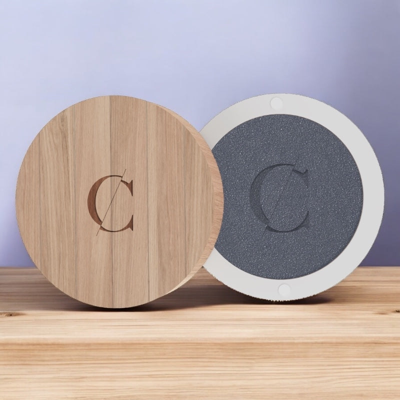 Perlmuttfarbener anthrazitfarbener Lidschatten Nr. 049 BIO – 1,7 g – Karamellfarbe