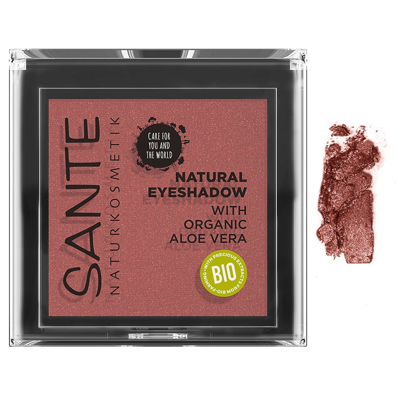 Ombre à paupières brillante BIO N°02 Sunburst Copper - 1,8g - Sante