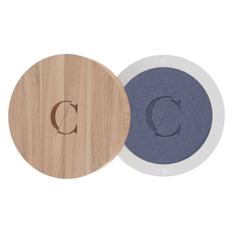 Perlmuttfarbener Lidschatten Denimblau Nr. 046 BIO - 1,7 g - Karamellfarbe