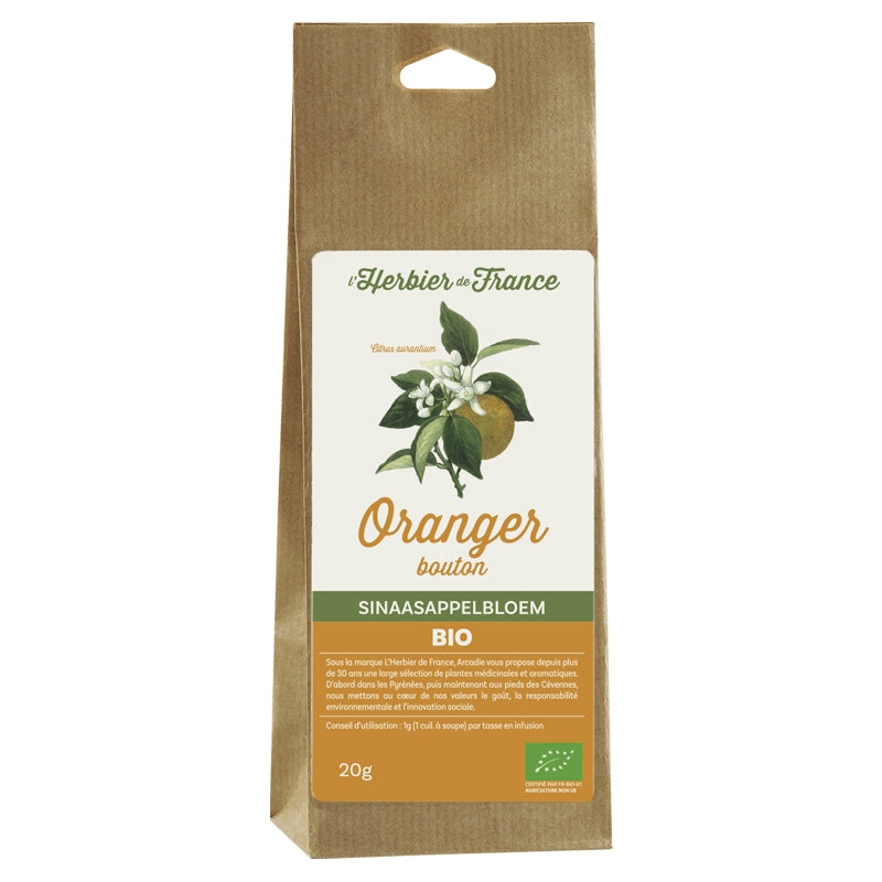 Bio-Orangenblüte – 20 g – L'Herbier de France