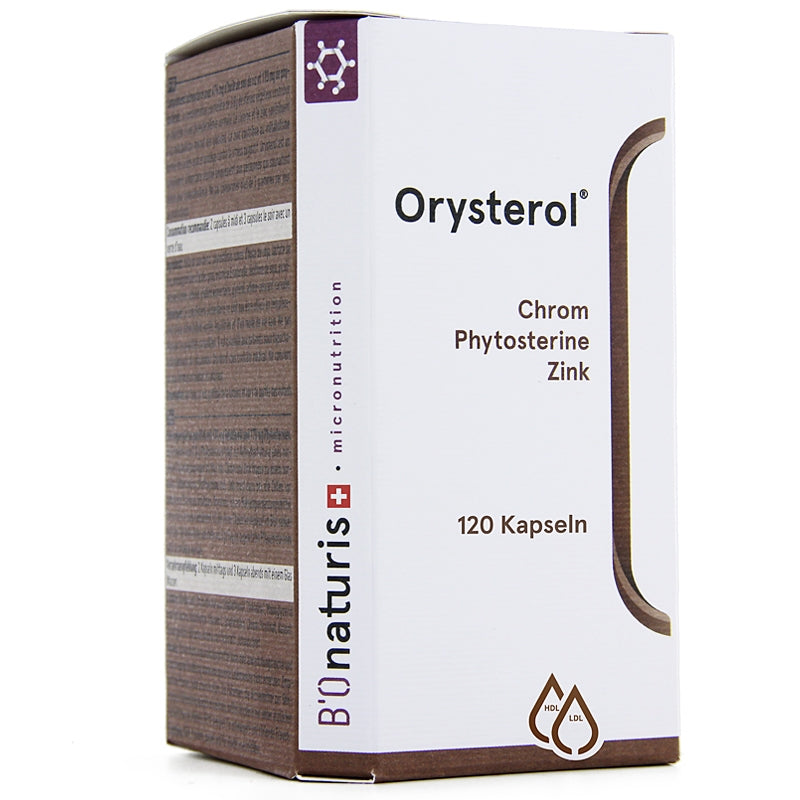 Orysterol-Reiskleieöl 120 Kapseln - BIOnaturis