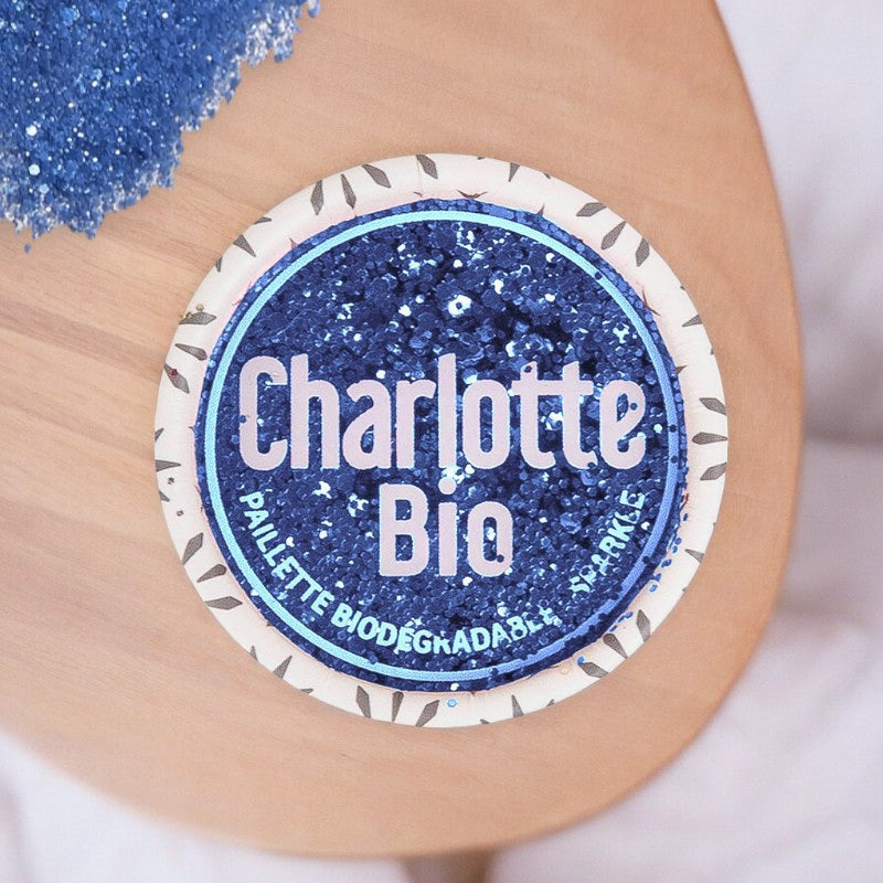Paillettes bleu - 4g - Charlotte Bio