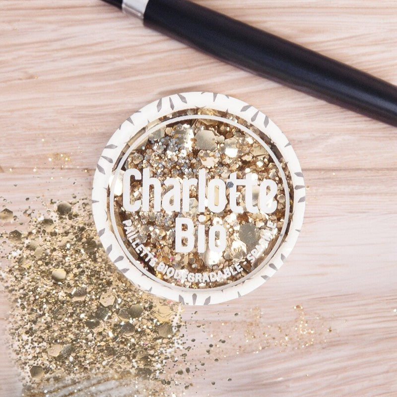 Goldglitzer – 4 g – Charlotte Bio