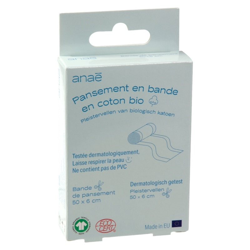 Pansement en bande en coton BIO - Anaé