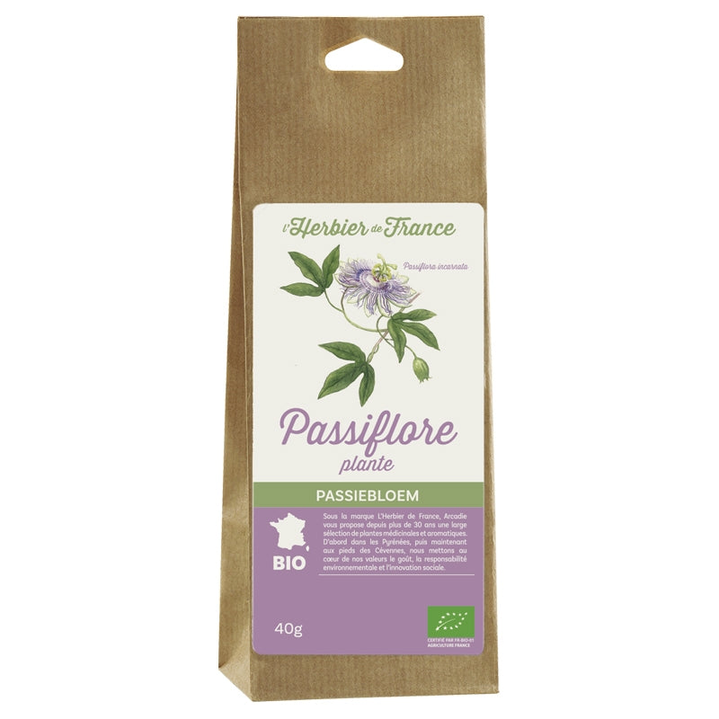 Bio-Passionsblume (Passiflora) – 40 g – L'Herbier de France