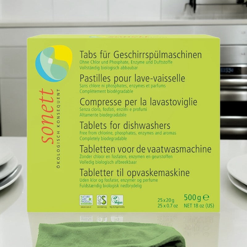 Pastilles lave-vaisselle sans parfum ECO - 500g - Sonett