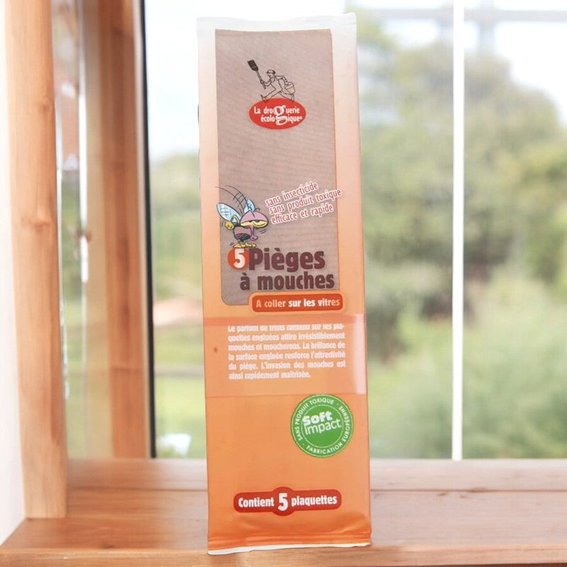 Fliegenfallen – 5 Stück – Die umweltfreundliche Drogerie