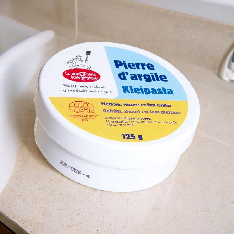 Pierre d'argile sans éponge - 125g - La droguerie écologique