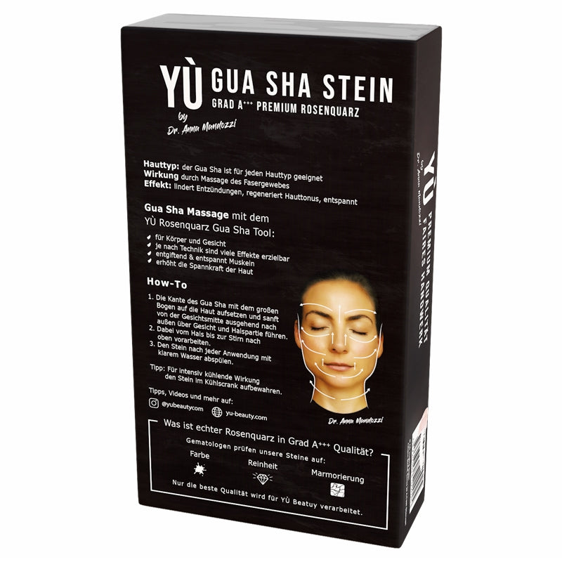 Rosenquarz-Gua-Sha-Stein – Yù Beauty