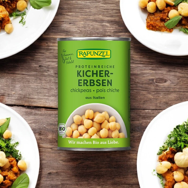 Pois chiche en conserve BIO - 400g - Rapunzel