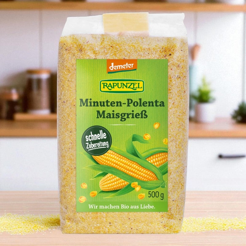 Polenta minute semoule de maïs BIO - 500g - Rapunzel