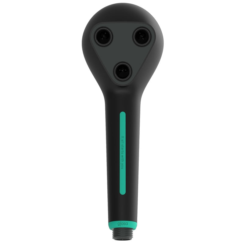 Pommeau de douche GS3 noir (jusqu'à -65% d'eau) - Gjosa