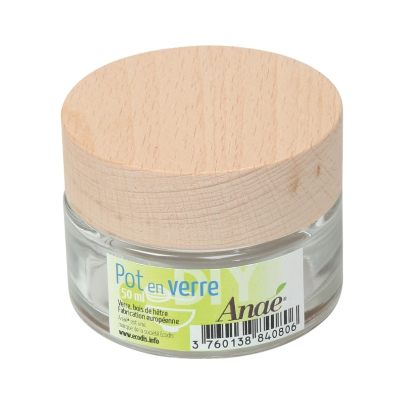 Pot en verre 50ml - Anaé