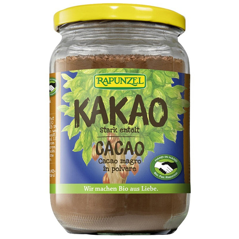 Poudre de cacao fortement dégraissée BIO - 250g - Rapunzel