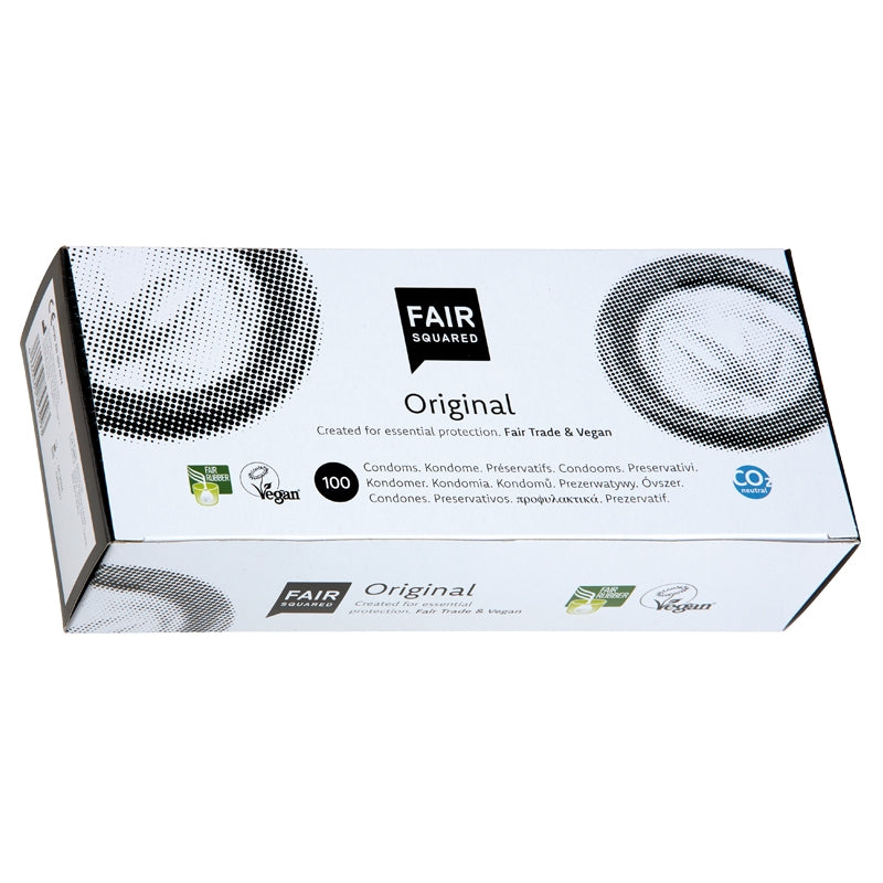 Original Naturkondome – 100 Stück – Fair Squared