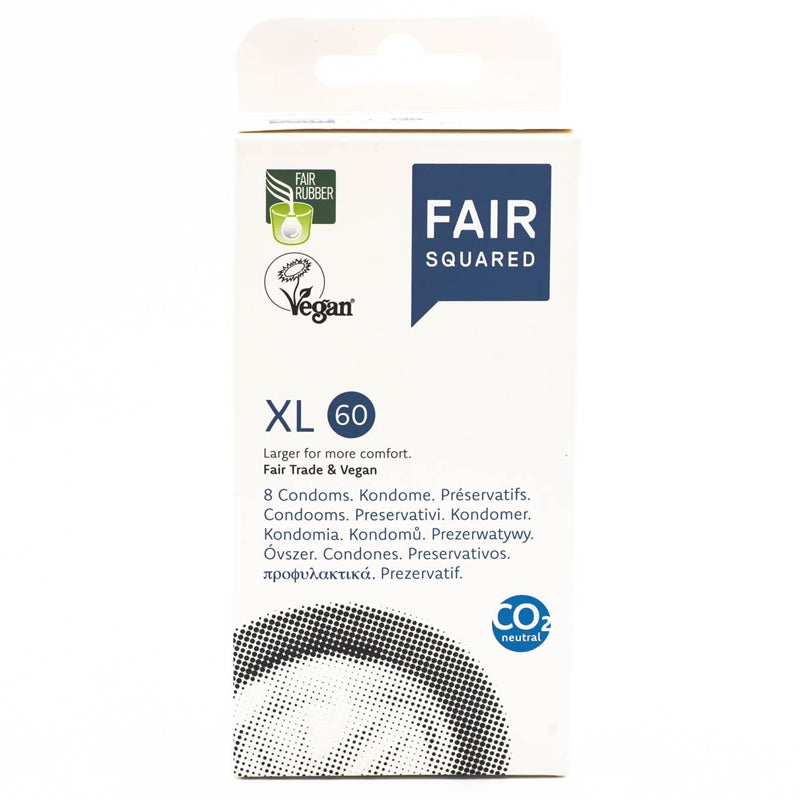 XL 60 Naturkondome - 8er-Packung - Fair Squared