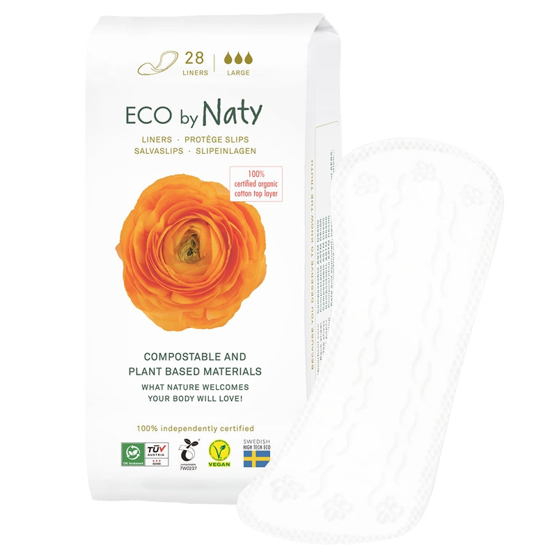 Große ECO Light Flow Slipeinlagen – 28er-Packung – Naty
