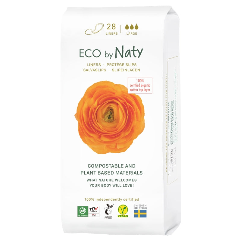 Große ECO Light Flow Slipeinlagen – 28er-Packung – Naty