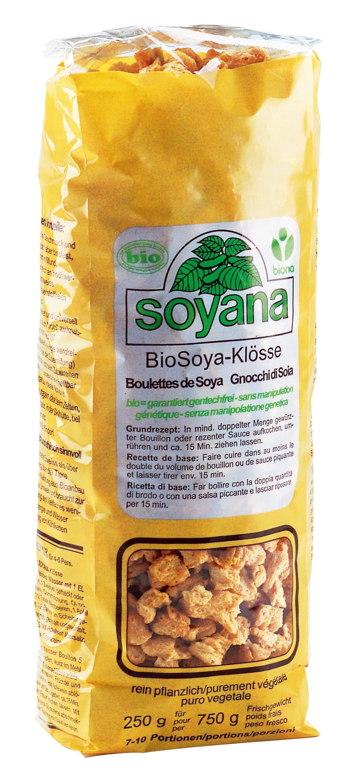 Bio-Sojaproteinbällchen – 200 g – Soyana