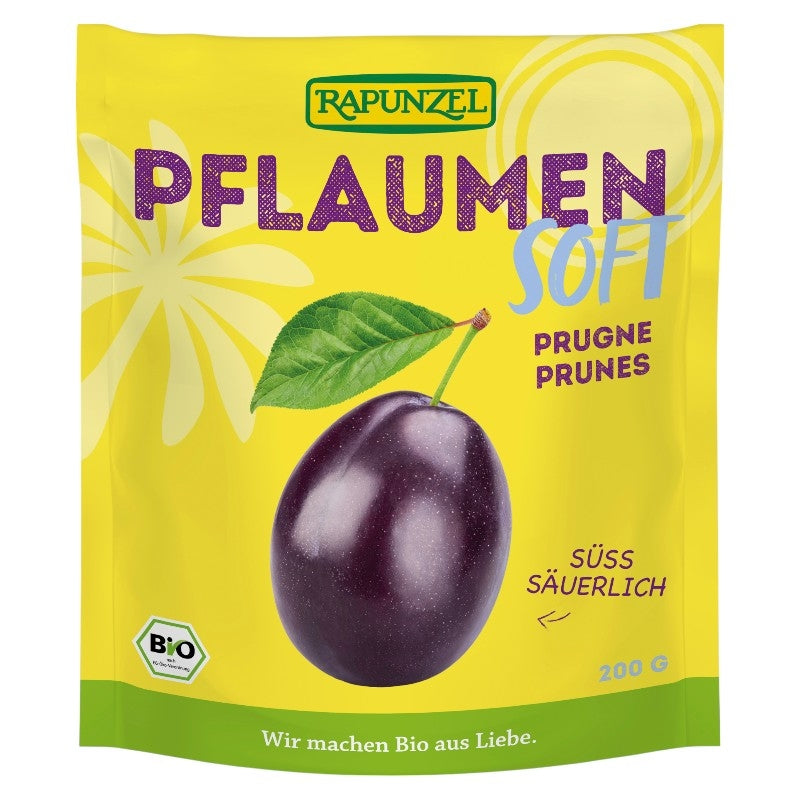 Prunes moelleuses sans noyaux BIO - 200g - Rapunzel