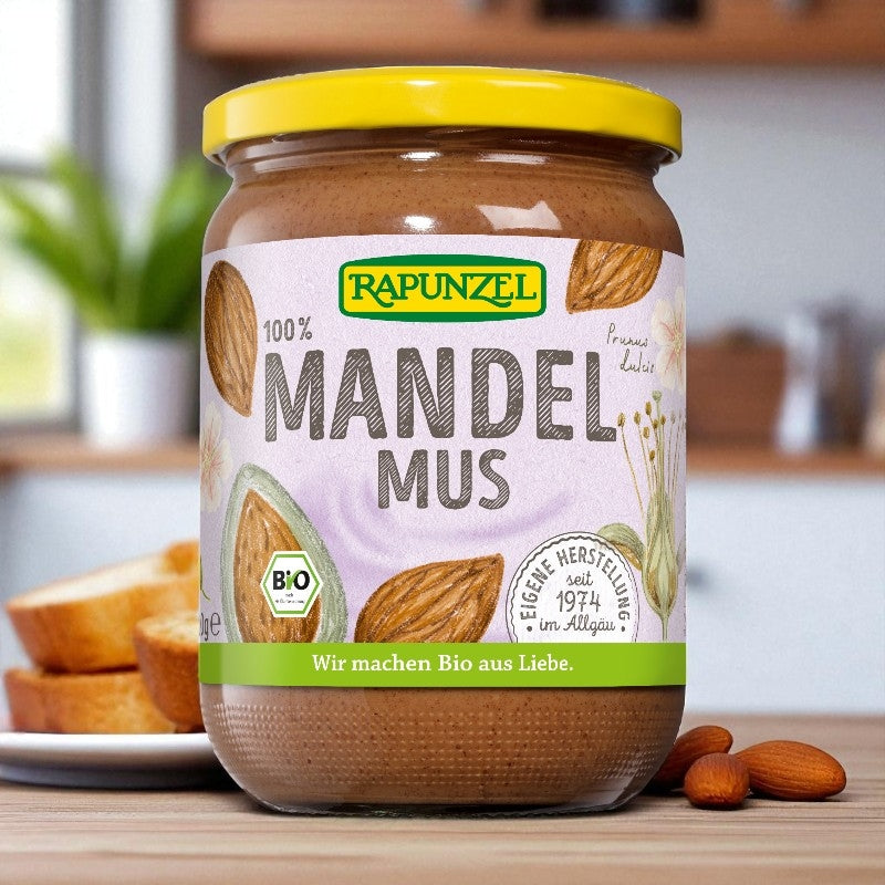 Purée d'amandes BIO - 500g - Rapunzel
