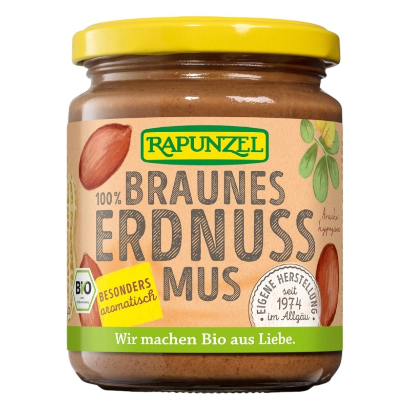 Purée de cacahuètes complète BIO - 250g - Rapunzel