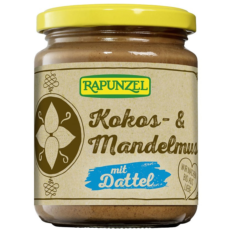 Purée de coco & amandes aux dattes BIO - 250g - Rapunzel