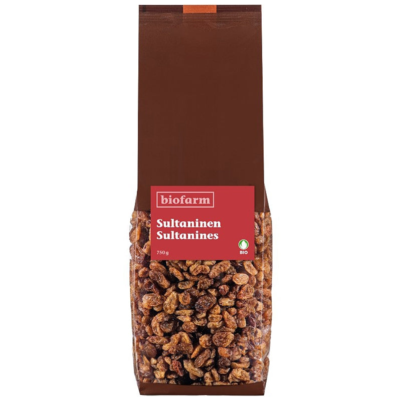 Bio-Rosinen (gelb) – 750 g – Biofarm