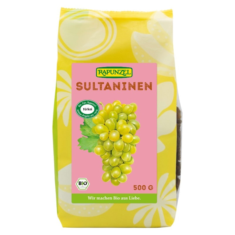 Raisins secs sultanines BIO - 500g - Rapunzel