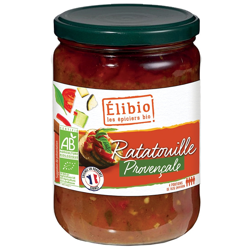 Bio-Ratatouille aus der Provence – 650 g – Élibio