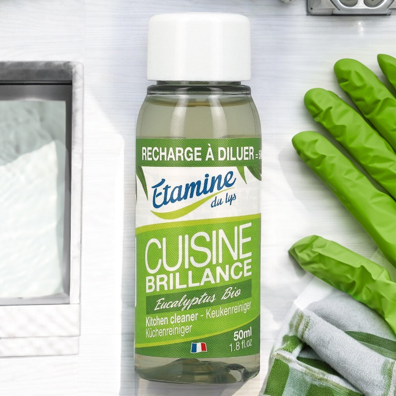 Nachfüllpackung zum Verdünnen. Umweltfreundlicher Küchenreiniger - 50 ml - Etamine du Lys