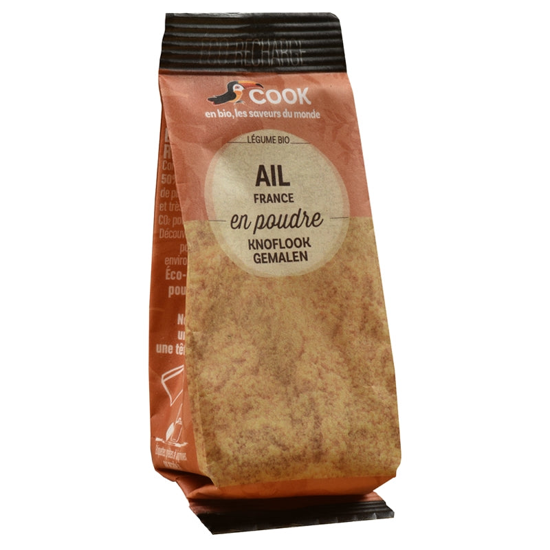 Nachfüllpackung Bio-Knoblauchpulver – 45 g – Kochen