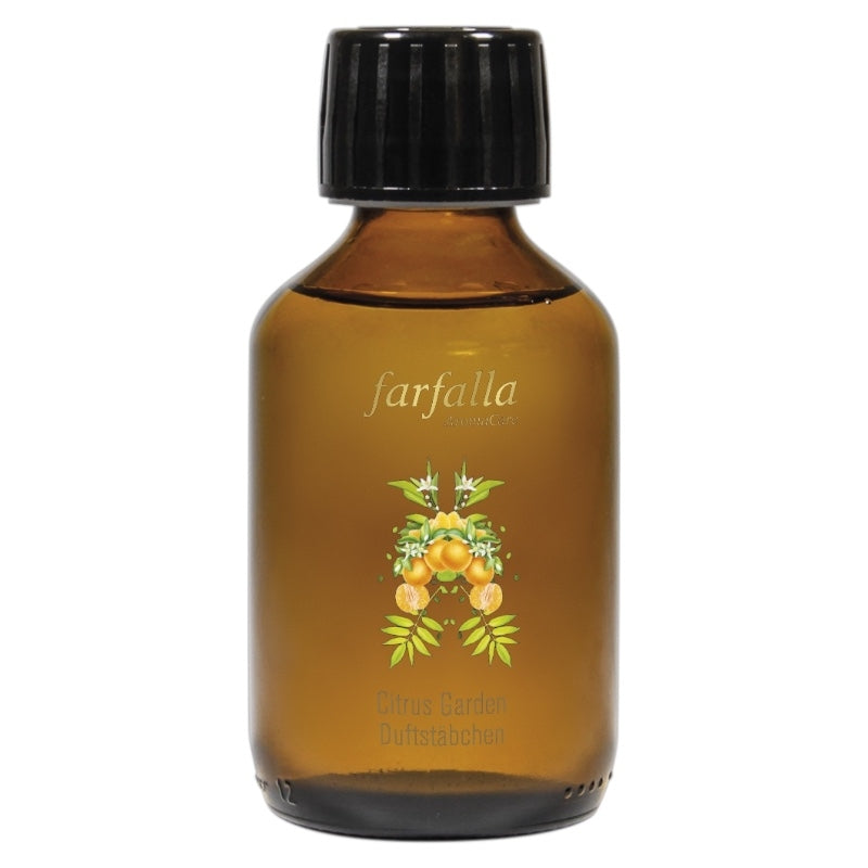 Recharge Bâtonnets parfumés Citrus Garden - 150ml - Farfalla