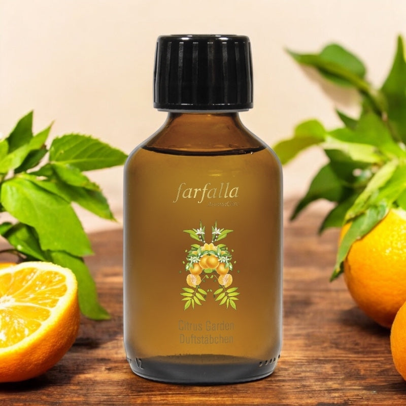 Recharge Bâtonnets parfumés Citrus Garden - 150ml - Farfalla